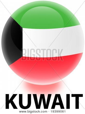 Vlag van Koeweit Orb