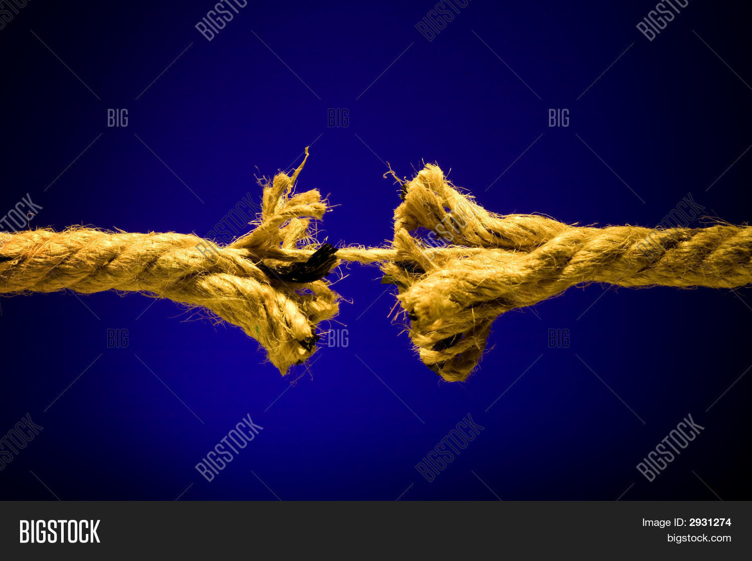 Frayed Rope Breaking Image & Photo (Free Trial) Bigstock
