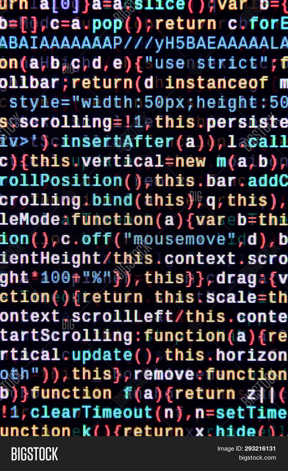 Javascript Code Text Image & Photo (Free Trial) | Bigstock