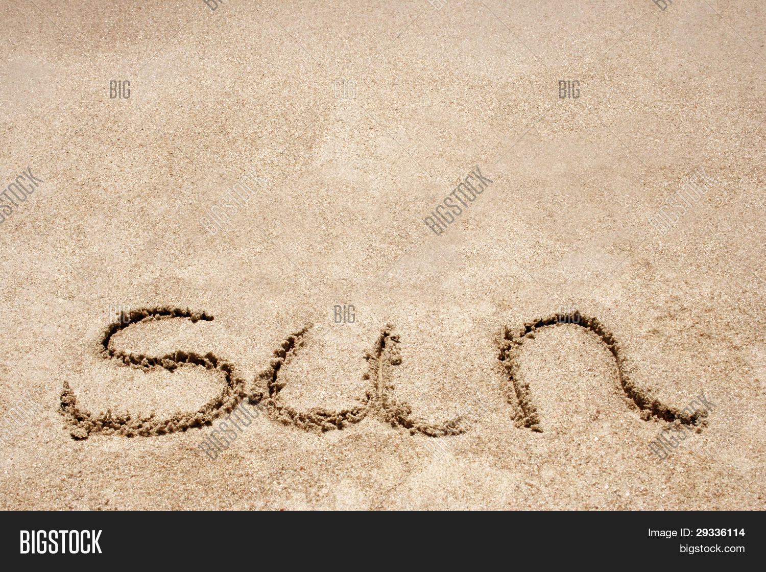 Word Sun Handwritten Image & Photo (Free Trial) | Bigstock