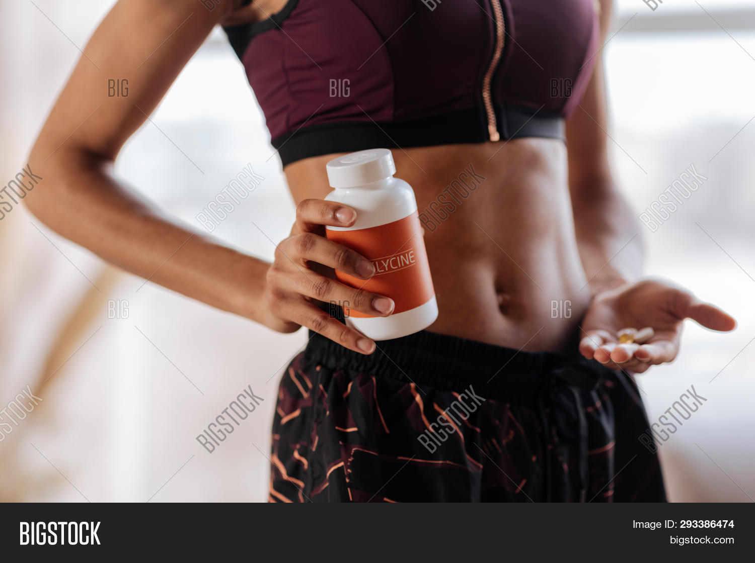 Fit Woman Nice Abs Image & Photo (Free Trial) Bigstock