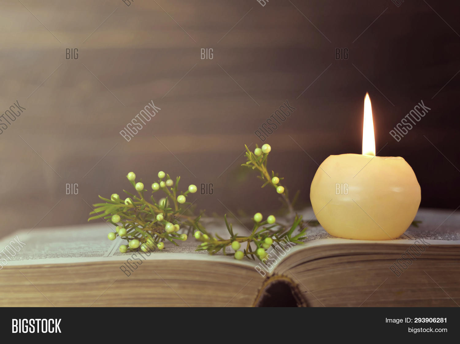 White Candles Burning