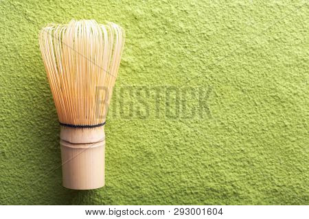 Chasen Uses To Prepare Green Tea Matcha In Jupanese Culture