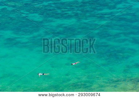 Snorkers In Ko Lipe Tarutao National Marine Park Thailand