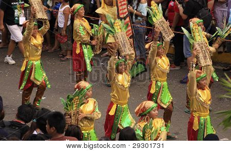 Sinulog Cebu Parade Filippinsk katolsk hengivne