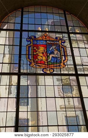 Lyon, France, March 29, 2019 : Formerly An Hospital, Grand Hotel-dieu Is Now A Fashionable Shopping 