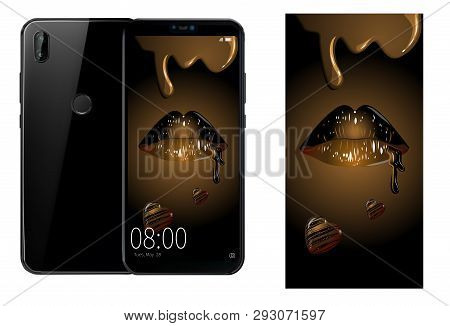 Vector Background Image Design For Your Phone.