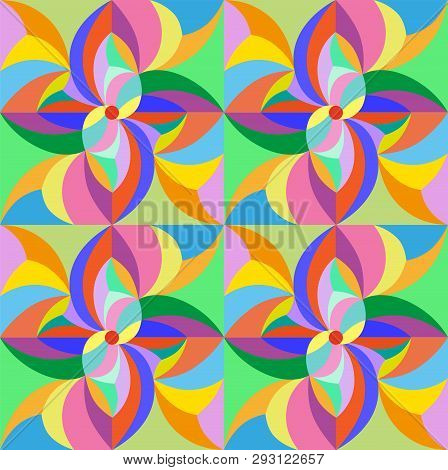Geometry Minimalistic Artwork Poster With Simple Shape And Figure.