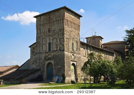 Panocchia vár. Emilia-Romagna. Olaszország.