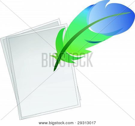 Перо и документы