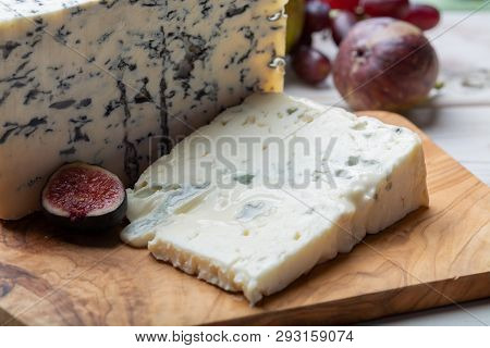 Gorgonzola Picant And Dolce Italian Blue Cheese, Made From Unskimmed Cow's Milk In North Of Italy