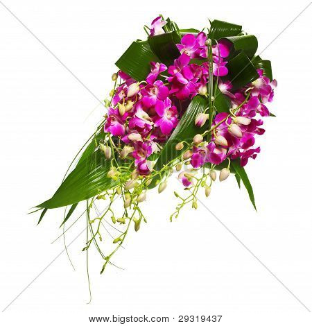 ramo de orquídeas