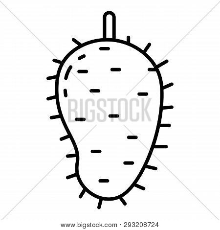 Tasty Soursop Icon. Outline Tasty Soursop Vector Icon For Web Design Isolated On White Background