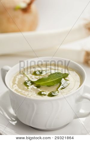 ขนมจีบ leek ซุป