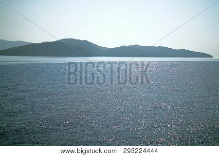 Beautiful View That Can Be Admired At The Entrance To The Port Of Igoumenitsa In Greece