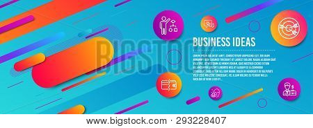 Header Banner. Face Cream, Payment Methods And Algorithm Icons Simple Set. Idea Lamp, Targeting And 