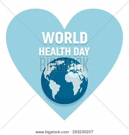 World Health Day. Wellness, Health Protection And Global Medicine Healthcare Vector Poster. Vector F
