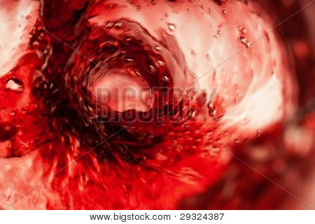 Rote Wirbel