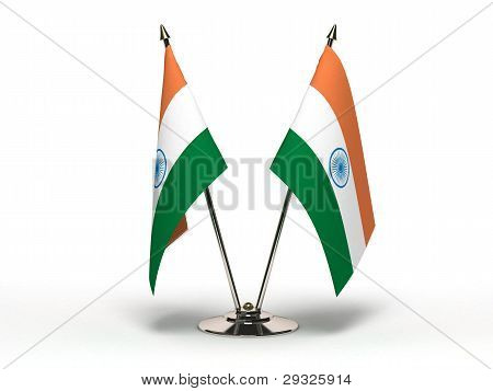 Miniature Flag i Indien