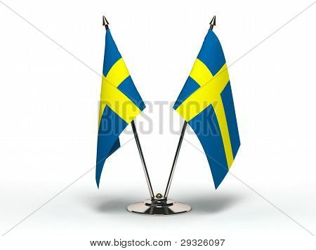 Miniature Flag af Sverige