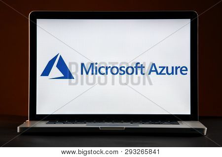 Tula, Russia - February 21, 2019 : Logo Displayed On A Laptop