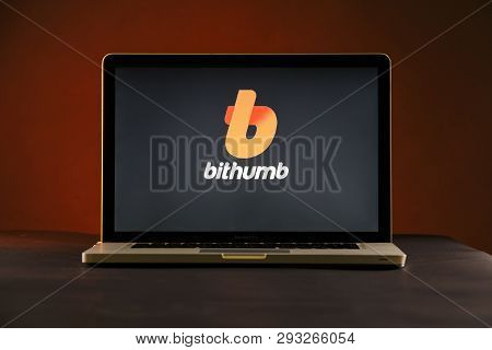 Tula, Russia - February 21, 2019 : Logo Displayed On A Laptop