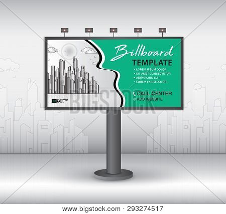 Billboard Design Vector Photo Free Trial Bigstock