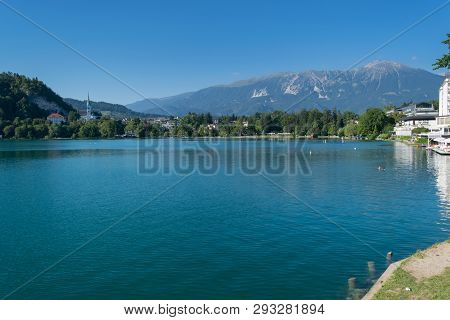 Lake Bled (blejsko Jezero) Is A Glacial Lake In The Julian Alps In Northwestern Slovenia, Where It A