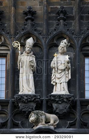 San Adalberto e San Sigismondo, città vecchia torretta del ponticello, Praga
