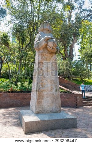 Bogota,  Colombia  March 25  This Statue Of Niccolo Copernico, Was Built In 1970 To Celebrate Astron