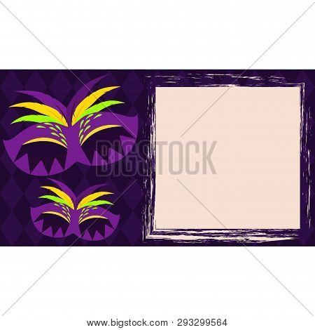 Absctract Carnival Background With Some Special Objects