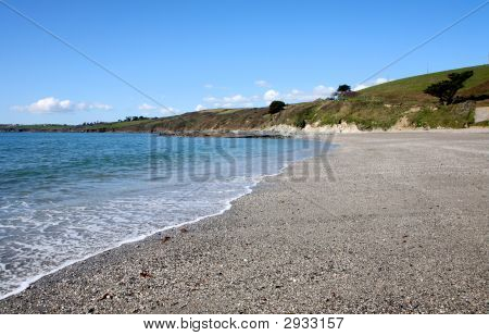 Pendower Beach Gerrans Bay, Cornwall Uk.