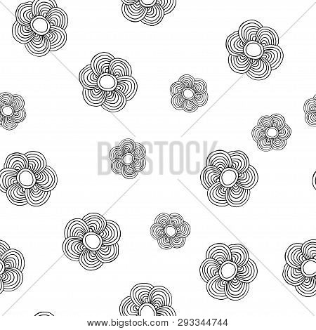 Floral Seamless Pattern. Plant Texture For Fabric, Wrapping, Wallpaper And Paper.