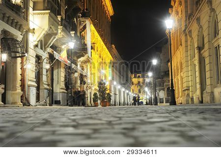 ブカレストの古い街