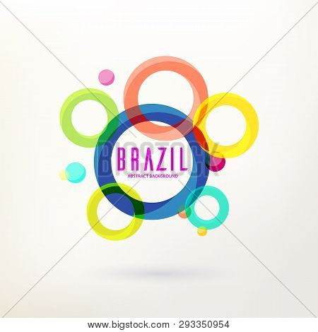 Abstract Modern Geometric Background. Circular Ornament, Geometric Pattern. Logo Design For Your Pro