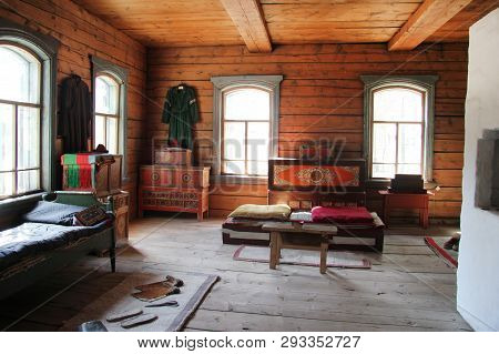 Ulan-ude, Buryatia, Russia , April 12, 2014. Ethnographic Museum Of The Peoples Of Transbaikalia.