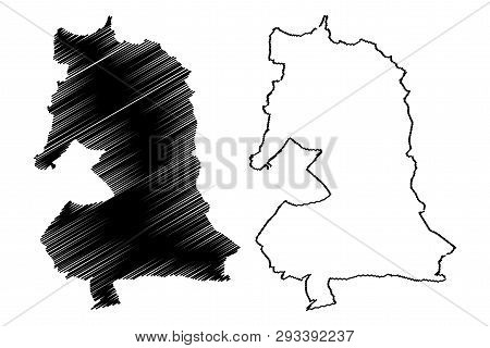 Oriental Region (administrative Divisions Of Morocco, Kingdom Of Morocco, Regions Of Morocco) Map Ve