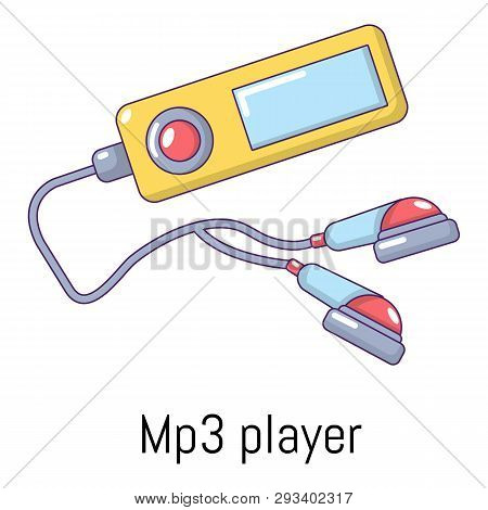 Mp3 Player Icon. Cartoon Illustration Of Mp3 Player Icon For Web