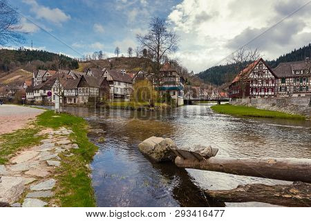 Schiltach On The Kinzig, Black Forest, Rottweil, Germany
