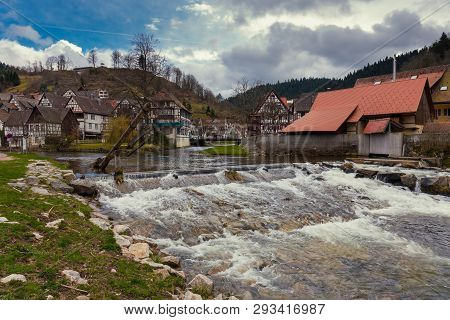 Schiltach On The Kinzig, Black Forest, Rottweil, Germany