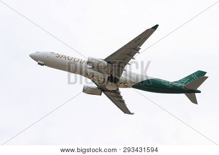 Airplane Takeoff From Airport