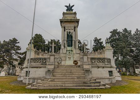 Imposing Monument-shrine Dedicated To The Fallen Of The First World War. It Is Located Inside The Ci