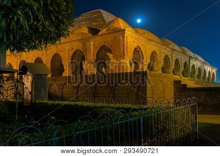 Rasmancha, Oldest Brick Temple Of India Is A Famous Tourist Attraction In Bishnupur, West Bengal, In