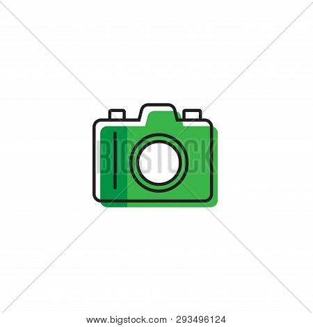 Camera Icon Vector In Trendy Style Isolated On White Background