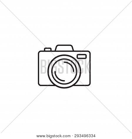 Camera Icon Vector In Trendy Style Isolated On White Background