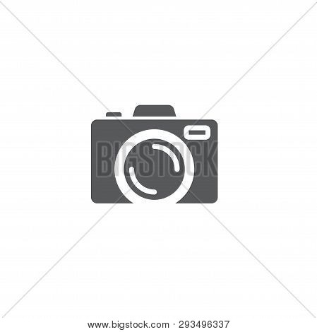 Camera Icon Vector In Trendy Style Isolated On White Background