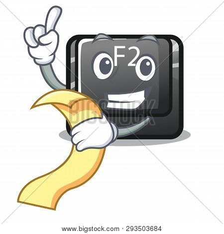 With Menu Button F2 Isolated With The Character