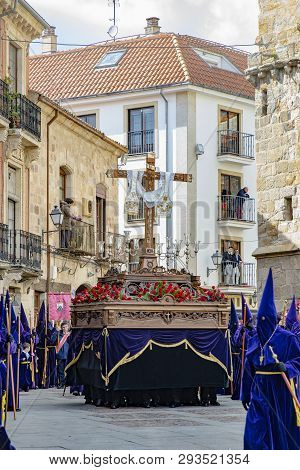 Holy Thursday Procession In Zamora, Spain