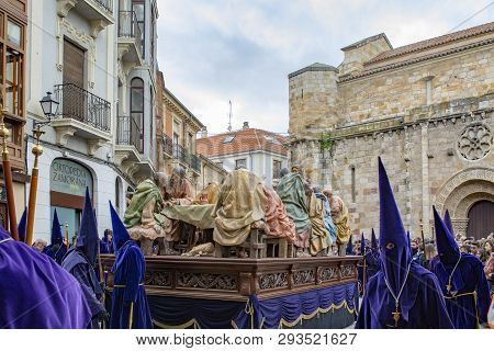 Holy Thursday Procession In Zamora, Spain