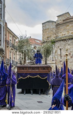 Holy Thursday Procession In Zamora, Spain